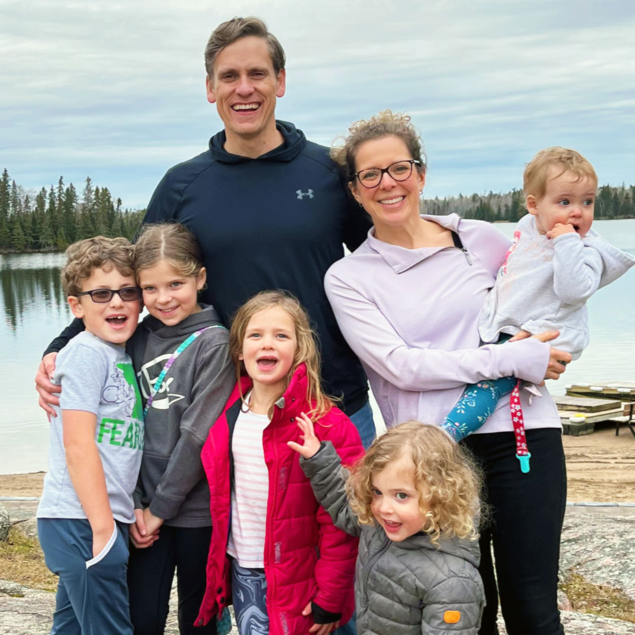 Pastor Jedidiah and family